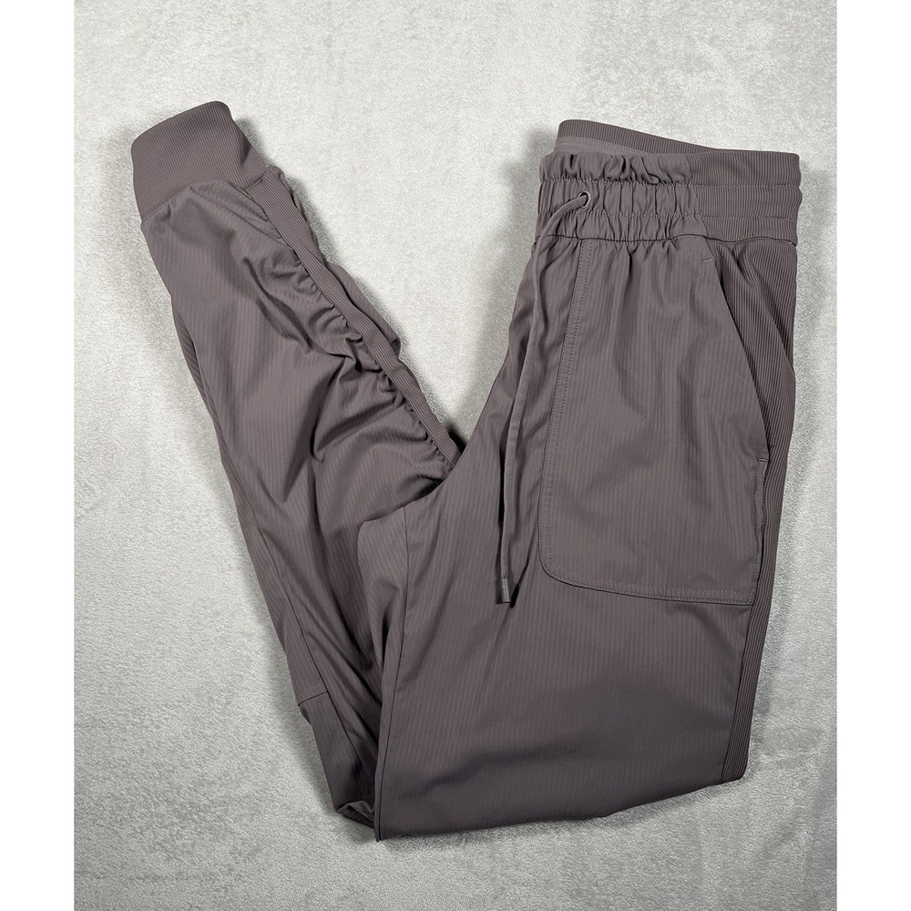 Lululemon Beyond the Studio Jogger Pants Women Size 6 Lunar Rock Ruched